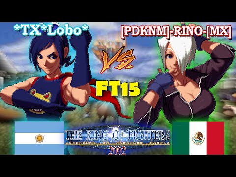 KOF 2002 - *TX*Lobo* vs [PDKNM]-RINO-[MX] FT15