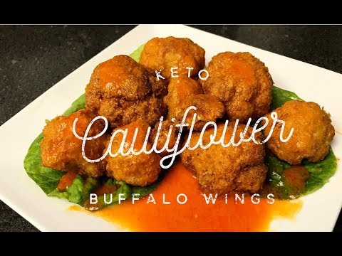 Keto Cauliflower Buffalo Wings