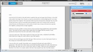 TurnItIn - Voice comment