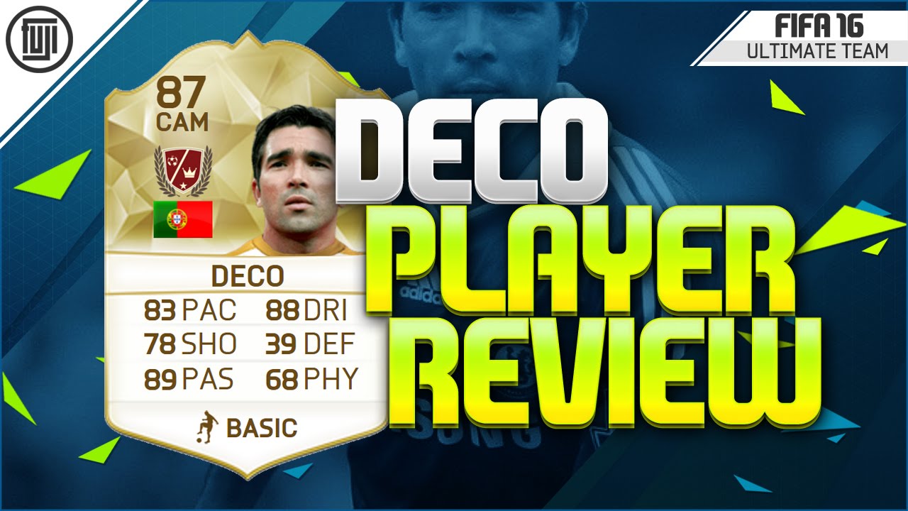 FIFA 16 - LEGEND DECO PLAYER REVIEW (87) - FIFA 16 Ultimate Team - YouTube