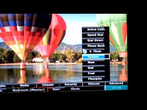 LinuxMCE Phone System Demonstration Part 2/2