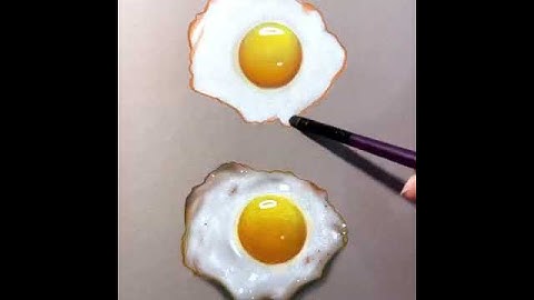 Realistic egg pencil painting 🥚🍳🖌️🎨 #drawing #drawingtutorial #realisticdrawing #egg #shorts