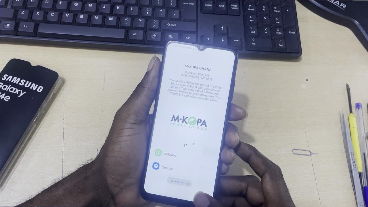 How to unlock MDM on Samsung A04e MKOPA GHANA lock unlocktool zebroon YouTube