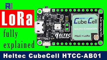 Introduction to Heltec LoRa CubeCell Development Board HTCC-AB01 - RJT356