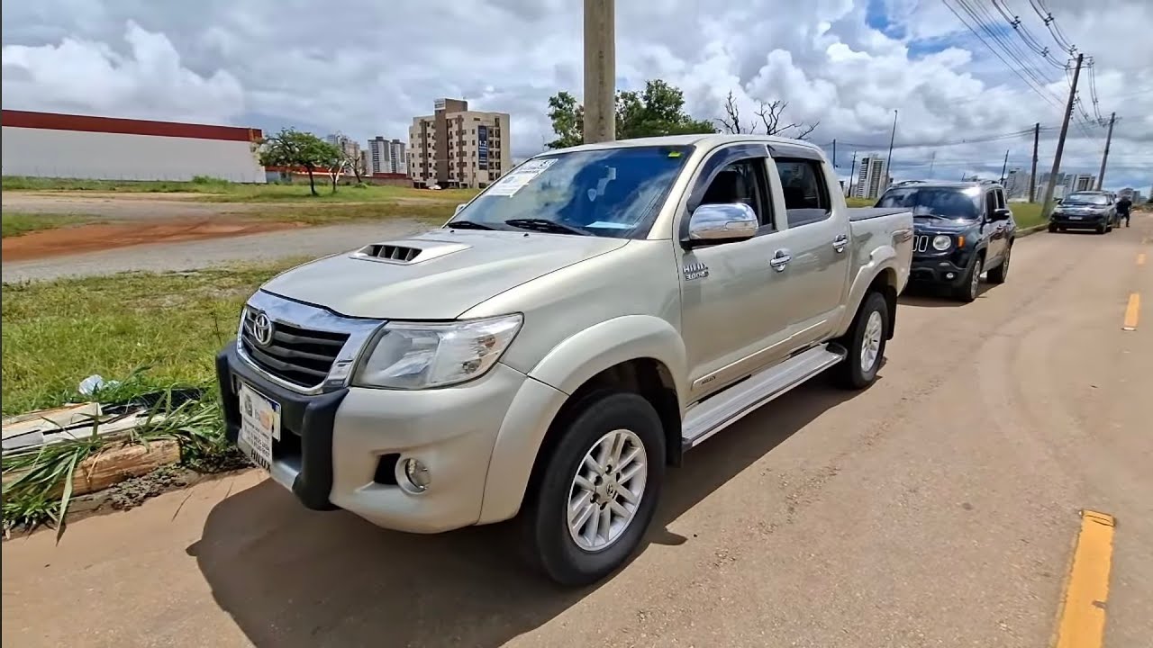 Hilux 2014 srv diesel aro 17 a venda em taguatinga df feirao 