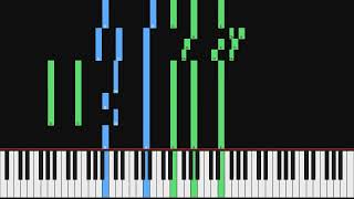 Johannes Brahms - Ballade no. 1 in G minor, op. 23 | Piano Visualization