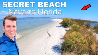 Hidden Gem Secret Beach in Navarre Florida! (Navarre Beach Must See)