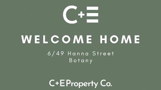 Welcome Home | 6/49 Hanna Street Botany
