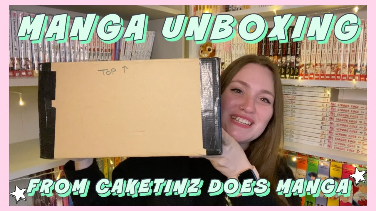 MANGA HAUL & UNBOXING FROM @Caketinz Does Manga | Manga Swap Box