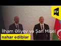 İlham Əliyev və Avropa İttifaqı Şurasının Prezidenti Şarl Mişel birgə işçi nahar ediblər