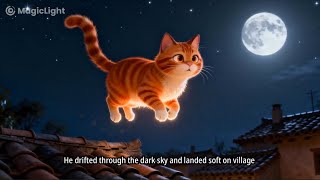 🔥 “Milo the Moon Cat Saves a Broken Dream! 🌙✨ (Magical Kids Story)”