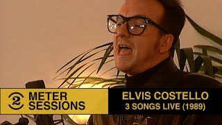 Elvis Costello - 3 songs live on 2 Meter Sessions (1989)