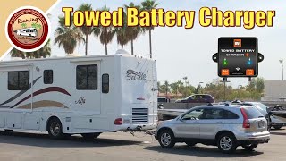 Towed Battery Charger Installation For Flat Towing Behind Your Motorhome