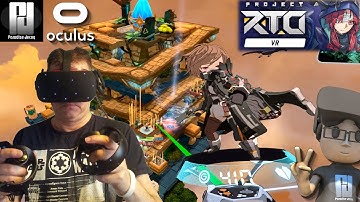 COOL ANIME STYLE TOWER DEFENSE in PROJECT RTD VR! // Oculus Rift S // GTX 1060 (6GB)