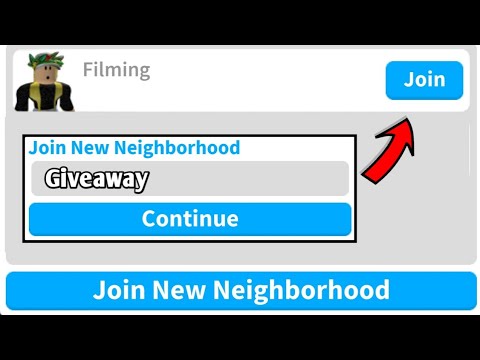 My Bloxburg Neighborhood Code Giveaway Youtube