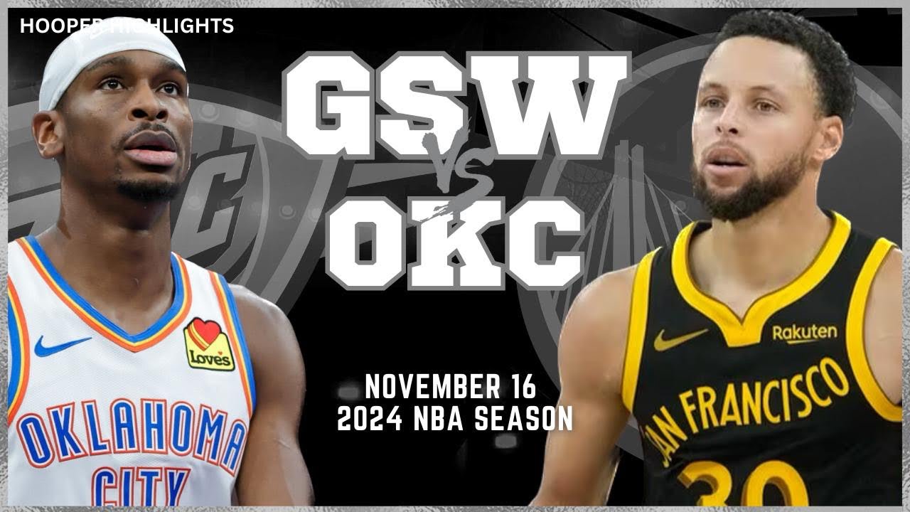 Golden State Warriors vs Oklahoma City Thunder Full Game Highlights