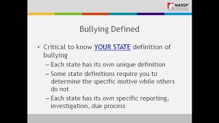 Bullying, Mental Health, and Student Safety: Links, Legal Requirements, and Best Practices