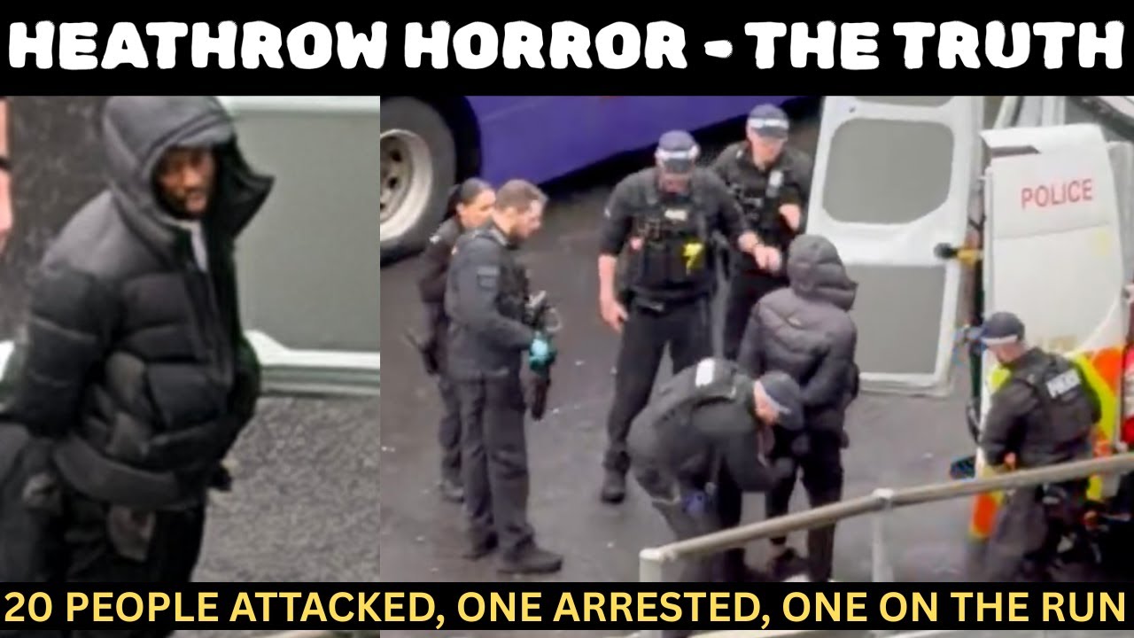 Аэропорт Хитроу — ПРАВДА! 20 человек подверглись нападению, но почему?