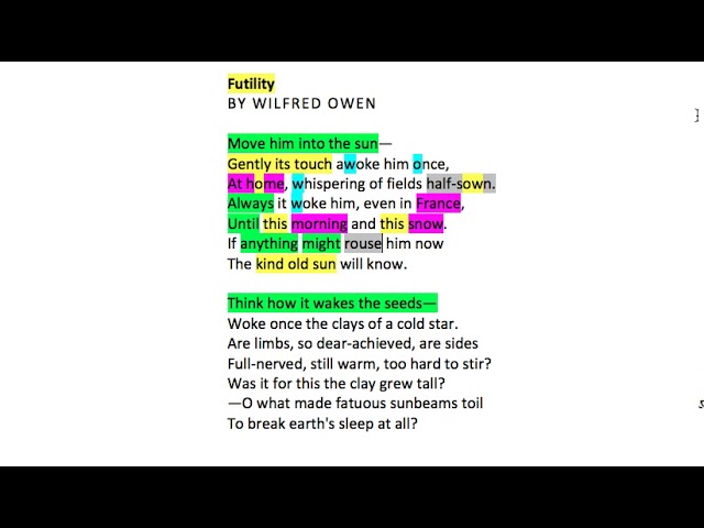 Analysis of Poem 'Anthem for Doomed Youth' by Wilfred Owen - Owlcation