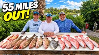 We Found Red Snapper & Grouper 55 Miles Offshore—Then the Sharks Showed Up
