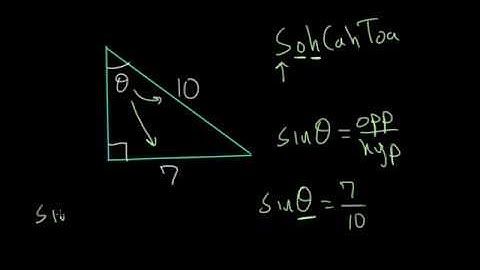Trigonometry: Finding Angles