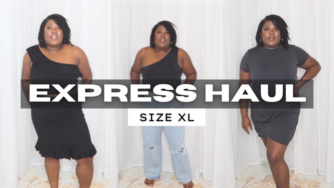 EXPRESS TRY ON HAUL | Plus Size XL/16 | BODY CONTOUR COLLECTION | SUITS, BLAZERS, CO-ORDS & MORE!