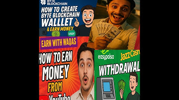 Byte Blockchain wallet install & withdrawal Guide / Byte Wallet web login Update #Byteblockchain