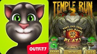 My Talking Tom Vs.Temple Run 2 Lost Jungle Karma Lee Dragon Dancer*Gameplay make for Kid #330 screenshot 5