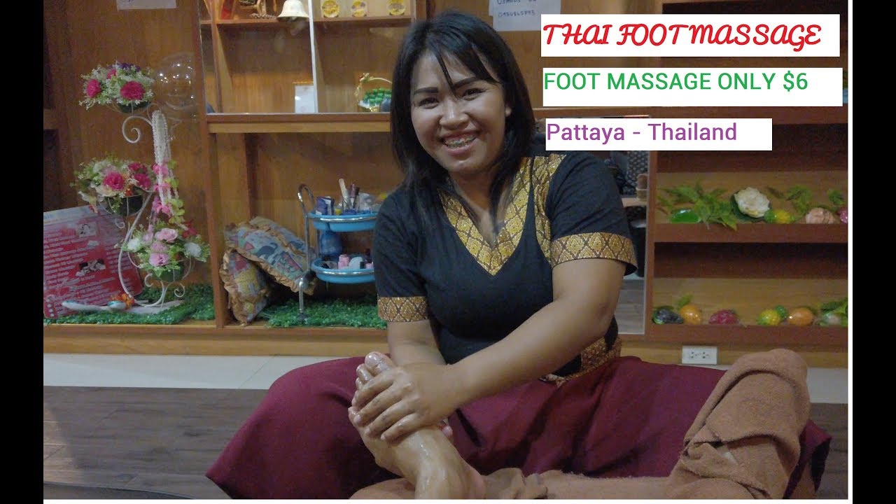 Thai Foot Massage Pattaya Thailand Asmr Massage Youtube