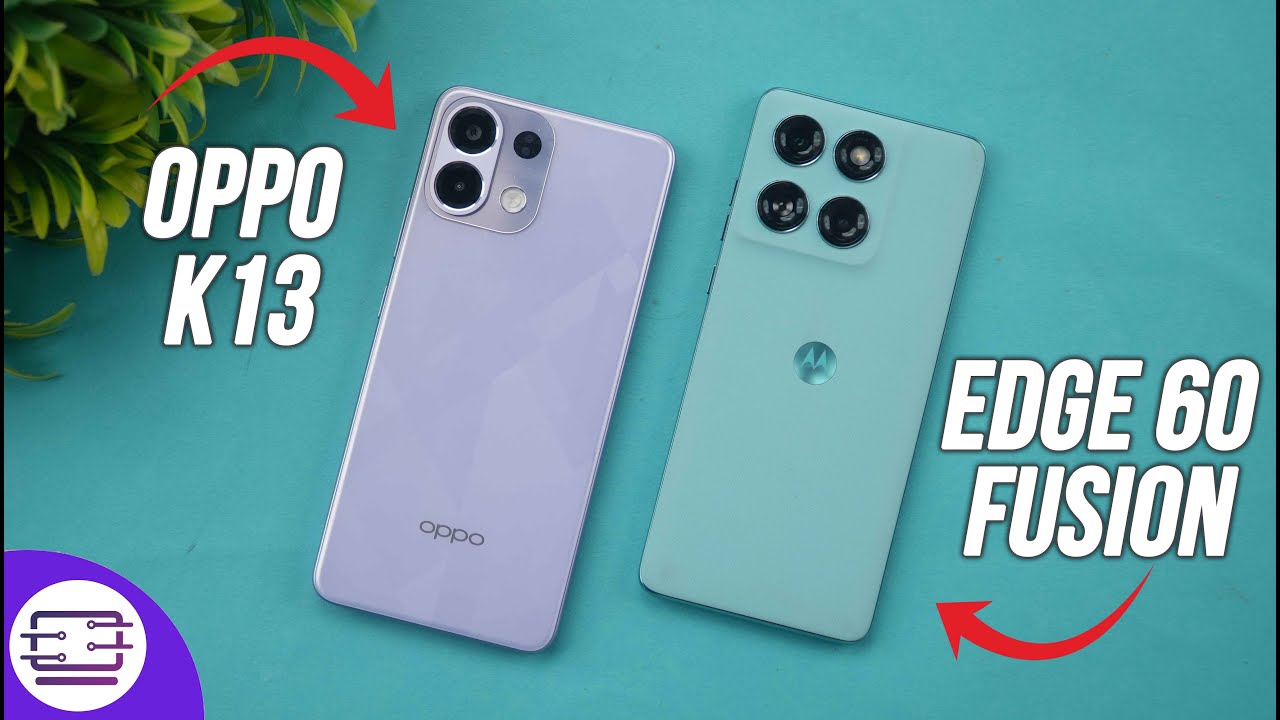 Oppo K13 vs Moto Edge 60 Fusion Speedtest Comparison | AnTuTu | Geekbench