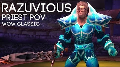 World of Warcraft Classic | Priest POV | Instructor Razuvious, Naxxramas