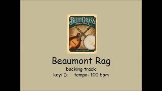 Beaumont Rag  - bluegrass backing track chords