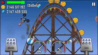 HILL CLIMB RACING MINI BIKE IN ROLLER COASTER 2670 KM