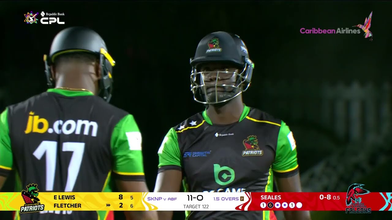 Andre Fletcher SMASHES Huge Six Out the Ground! | CPL 2025