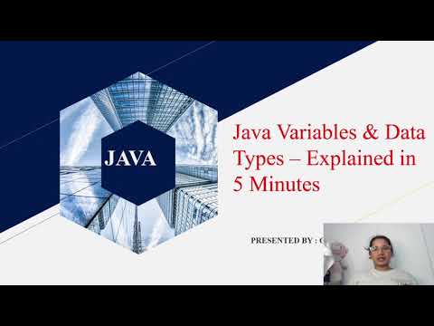 Day 2: Java Variables and Data Types Explained in 5 Minutes | Java for Beginners