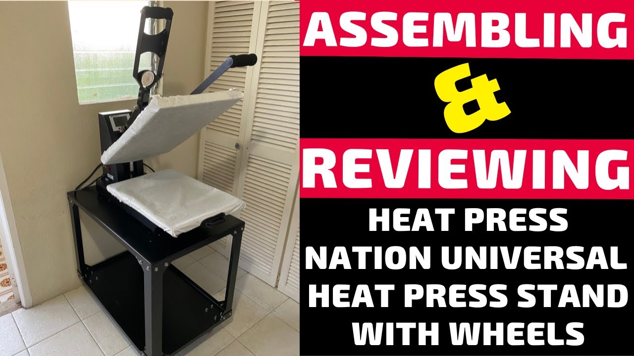 Unboxing your Fancierstudio Heat Press + Doing your First Supacolor Press 