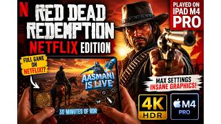 CAN THIS IPAD HANDLE THIS AT 4K..?#rdr2 #rockstargames #reddeadredemption #netflix #netflixindia