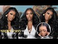 NO EXTRA WORK NEEDED + Pre-Customized HD Lace Wig + Super Easy Natural Wig Install ft. Wiggins Hair
