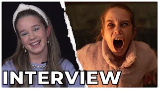 Meet ABIGAIL! Alisha Weir Talks Playing Vampire Ballerina In New Horror Movie | INTERVIEW