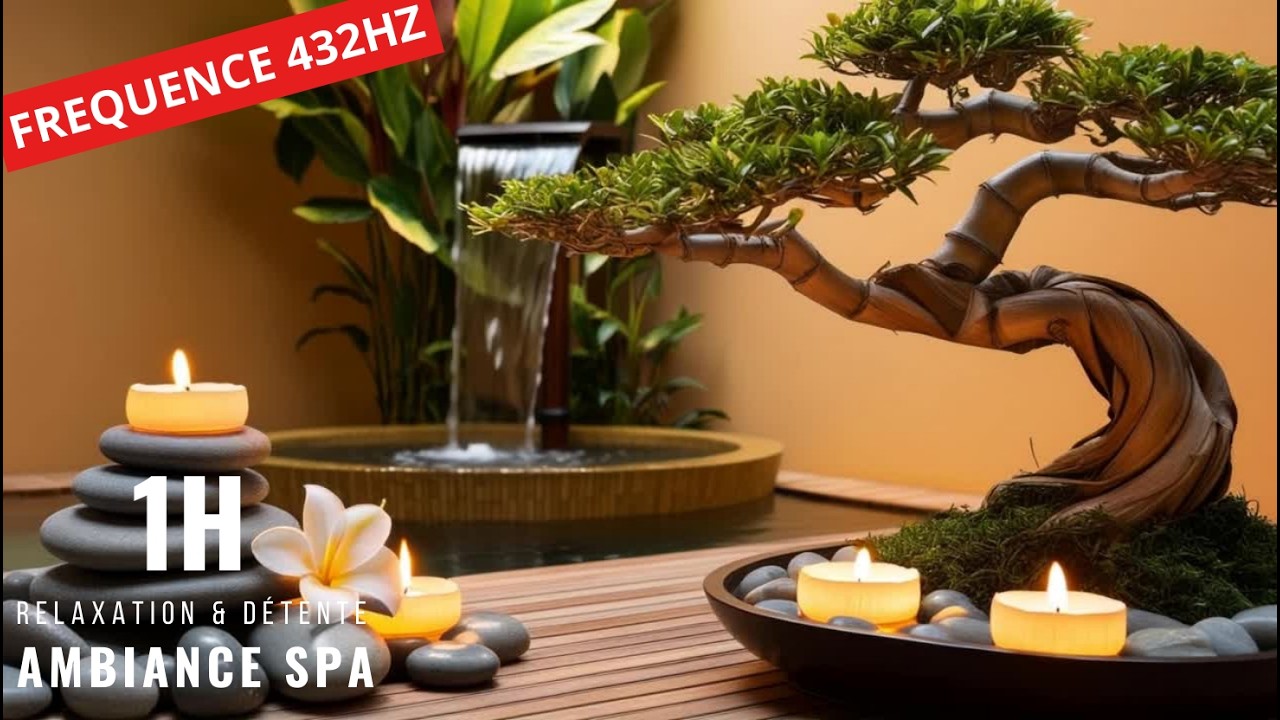 Can This Relaxing Spa Scene Calm Your Mind Instantly ? Fréquence 432Hz