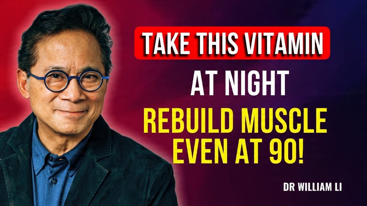 Seniors Over 60: Take These 4 Vitamins at Night (And Avoid 2) to Rebuild Muscle While You Sleep