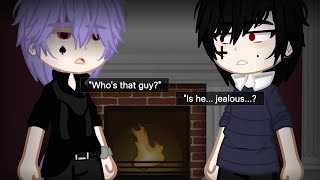 Is He... Jealous...?The M A Boss Is A B0Ttom?Memegacha Club Blomegaverse
