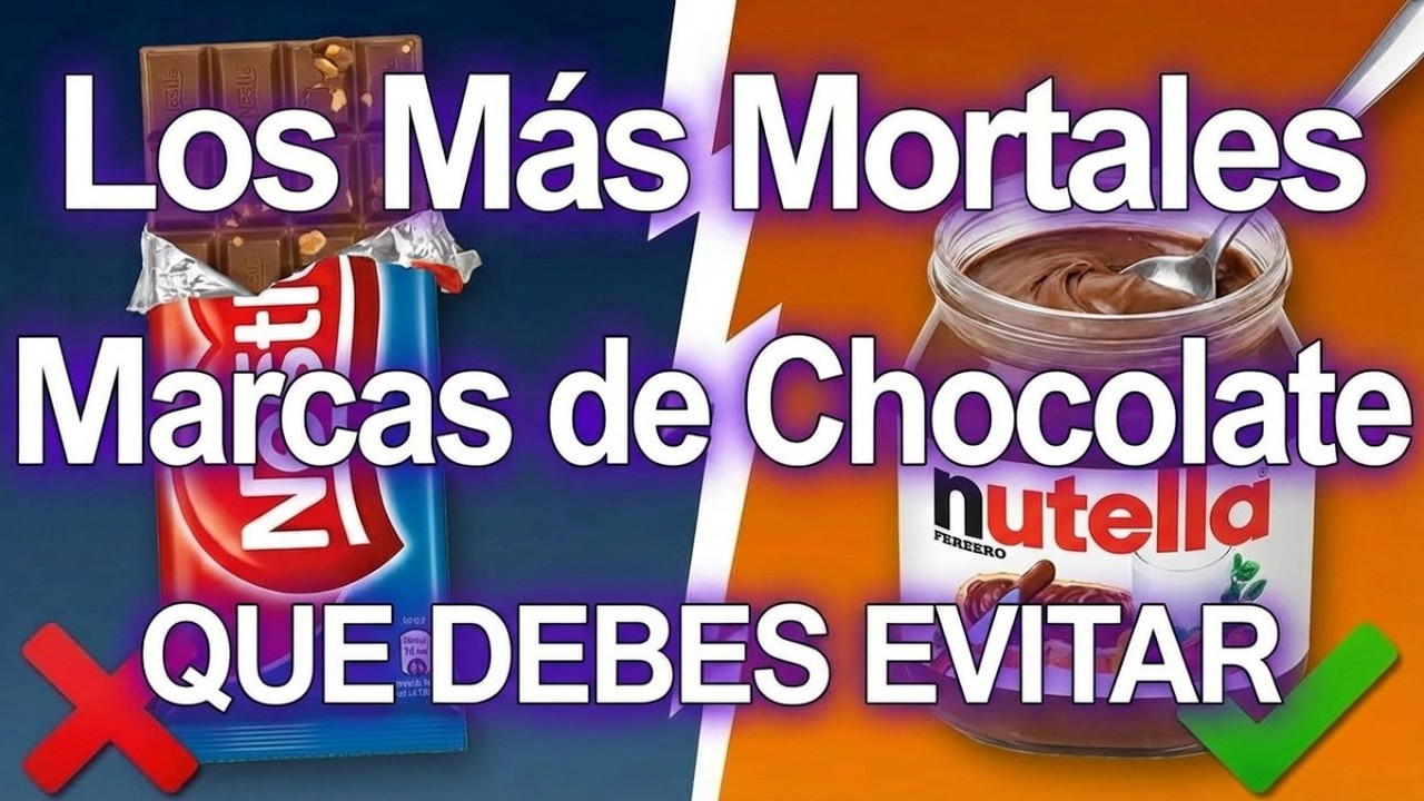 7 Marcas de Chocolate  que NUNCA Deberías Comprar (La Número 3 Tiene Más Azúcar Que Cacao)