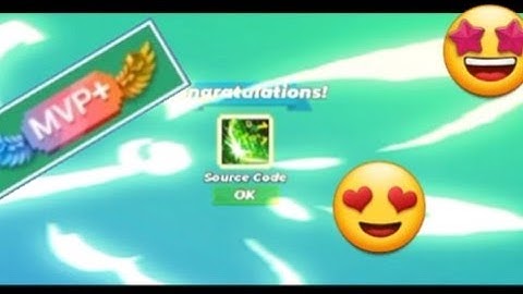 Omg!I got new free source code effect in bedwars blockman go adventure🤩😍#bedwars#newswordeffect