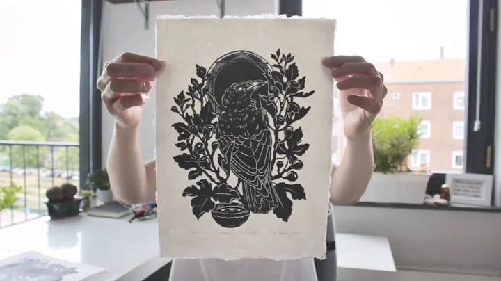 Linocut carving and printing - short film by Maarit Hänninen - DayDayNews