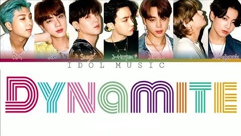 BTS (방탄소년단) "Dynamite" (TEASER) (Color Coded Lyrics)