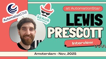 Interview with Lewis Prescott from #AutomationSTAR