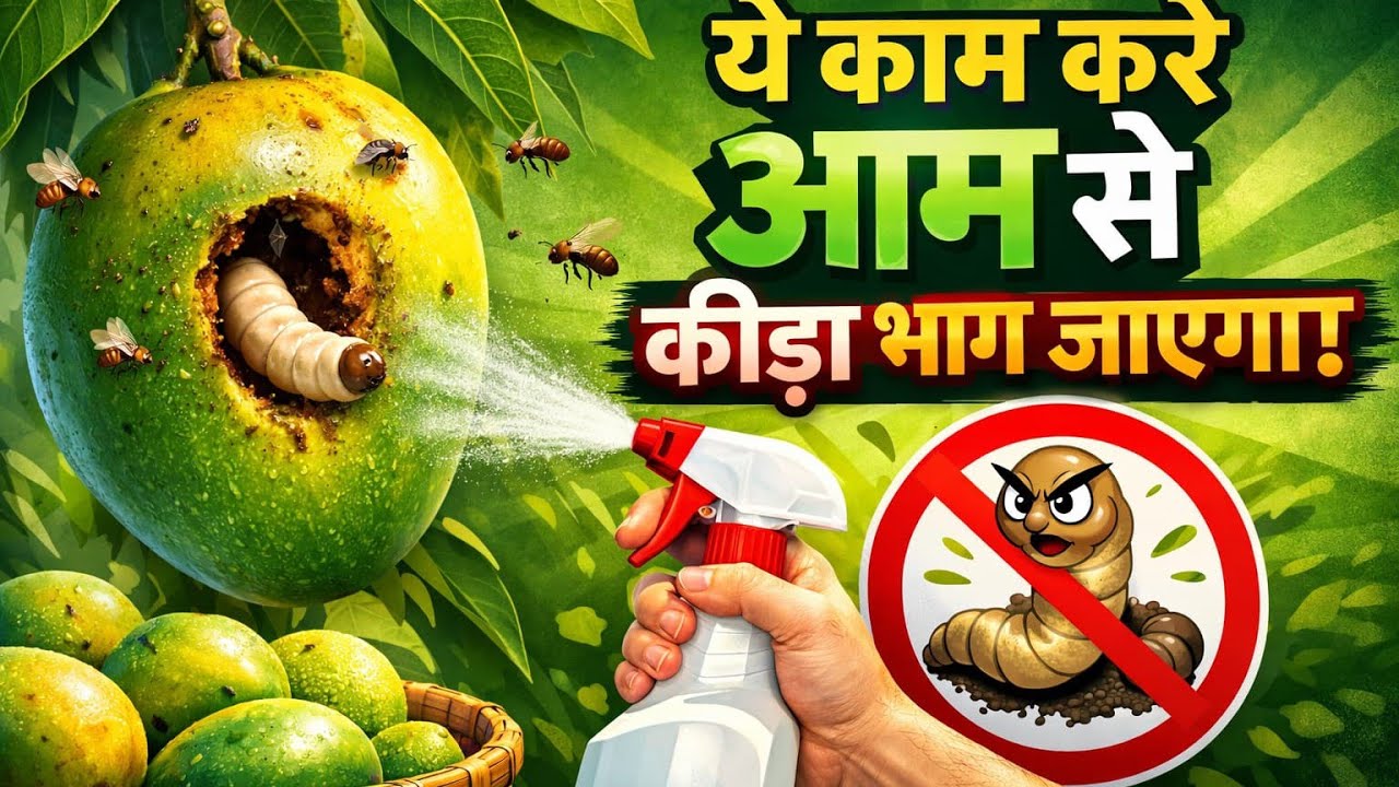 आम के पेड़ को कीड़ों से करे मुक्त| Keep Mango Trees Insect-Free