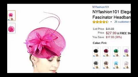 Pink Fascinators for Weddings Review