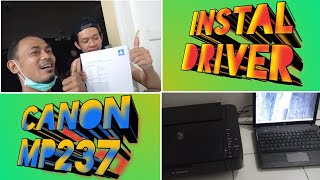 CARA INSTAL DRIVER PRINTER MP237 INSTAL APLIKASI PRINTER MP237 MENGHUBUNGKAN KE KOMPUTER